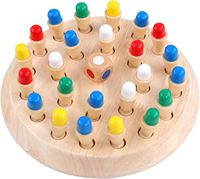 HRM HRM-0803 Boîte de jeu d'échecs en bois avec horloge pour enfants, taille, couleur, forme et logo personnalisables, fabriqué en Inde