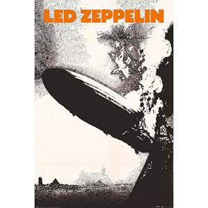 Led Zeppelin I <b>Poster</b> High Quality Offset Printing Techniques Displaying Iconic Graphic - Product Image 1