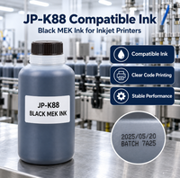 Encre HIT INK JP-K88 noire MEK pour imprimante jet d'encre compatible