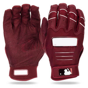 ถุงมือตีเบสบอลหนังสำหรับป้องกันมือดีไซน์โลโก้ตามสั่ง - Product Image 1