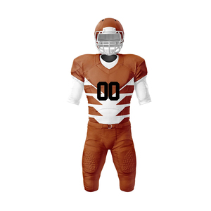 Tenue de sport, uniforme de football américain, ensemble d'entraînement pour club adulte, 100% polyester, design par sublimation, taille plus, respirant - Product Image 1