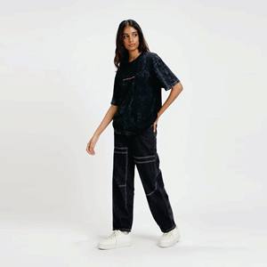 Camiseta de verano 100% de algodón para hombre, talla grande, cuello redondo de alta calidad, estampado de letras, blanco, ajuste holgado, venta al por mayor - Product Image 4