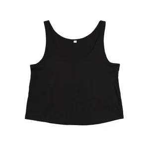 Débardeurs courts bio pour femmes – T-shirts promotionnels durables - Product Image 3