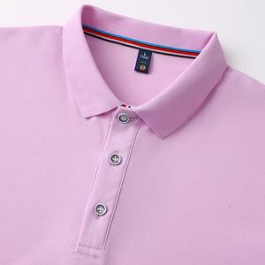 เสื้อโปโลสีทึบเสื้อยืด unisex เสื้อโปโลพิมพ์ลายโลโก้ตามสั่งสำหรับกีฬากอล์ฟ - Product Image 5