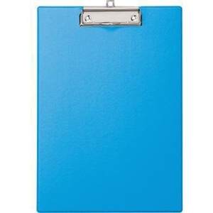 Light Blue Laminated Cardboard <b>Clipboard</b> 22.9 X 31.9 cm DIN A4 MAUL - Product Image 1