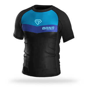 Chemise Rash Guard de haute qualité à logo personnalisé pour hommes, motif brodé décontracté et imprimé - Product Image 3