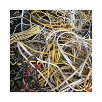 Chatarra de Cable de Cobre de Alta Calidad Personalizada, 99.9999% de Pureza, Aislada con PVC