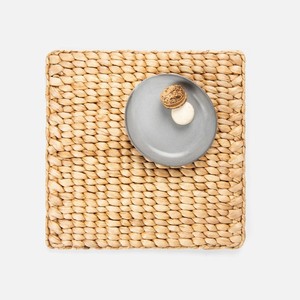 Luxury water hyacinth <b>placemats</b> dining table decoration sustainable fiber <b>placemat</b> charger plate - Product Image 5