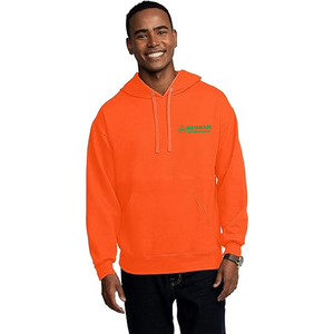 Sweat-shirt à capuche unisexe à manches longues, coupe classique, en molleton écologique/éponge française, avec logo personnalisé, 100% coton, thermique, épais - Product Image 6