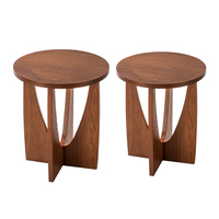 OEM Table d'appoint de salon conçue sur mesure Fourniture directe par l'usine de meubles de table d'appoint en bois naturel au prix le plus bas