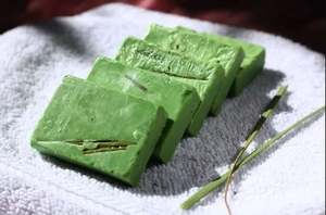 Barra de jabón corporal de té verde Matcha de la mejor calidad, jabón antibacteriano facial e hidratante, producto agrícola de Vietnam - Product Image 3