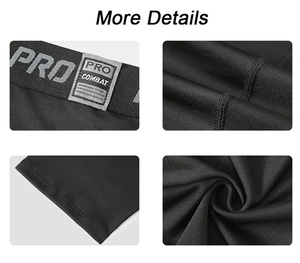 Mallas de compresión de una pierna para hombre, pantalones, ropa deportiva de baloncesto para correr, gimnasio, deporte, Fitness, Jogging, entrenamiento, impresión Digital alta - Product Image 4