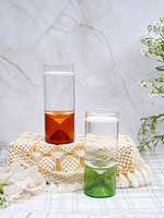 Set Gelas Borotech Vintage Bloom Goblet 4/6 Buah, Desain Klasik & Modern yang Tahan Lama untuk Penggunaan Sehari-hari