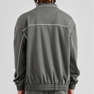 Ensemble de survêtement deux pièces pour homme, idéal pour l'entraînement et le jogging hivernal, haute qualité, 100% coton épais et écologique - Product Image 5