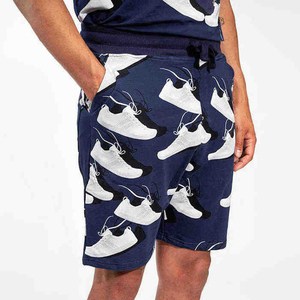 Conjunto de pantalones cortos lavados con ácido para hombre con logotipo personalizado de calidad superior 100% camisetas de algodón y joggers transpirables para el verano - Product Image 4