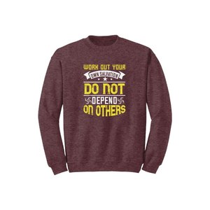 Sweat-shirt en mélange de coton avec des thèmes de bouddha imprimés Style décontracté 12 options de couleur 260-280 Placement de conception personnalisable GSM lourd - Product Image 2