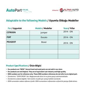 Pièces détachées compatibles Fiat, rétroviseur droit, clignotant jaune pour Fiat Ducato Peugeot Boxer - Product Image 2