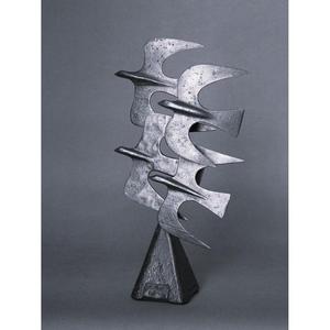 รูปปั้นทองสัมฤทธิ์รูปนกขนาดใหญ่รูปปั้นสวนแบบแอบสแตรกต์รูปนกฟรีรูปปั้นกลางแจ้ง - Product Image 4