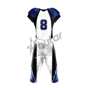 Vente en gros de maillots de football américain rétro de haute qualité personnalisables pour hommes, chemises respirantes de grande taille - Product Image 5