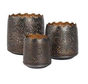 Velas votivas modernas de patrón mixto para decoración del hogar para bodas y Navidad - Product Image 3