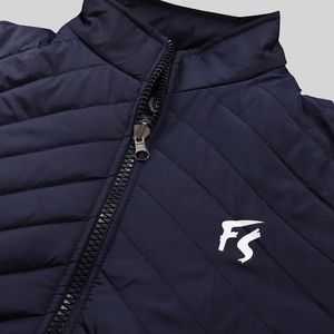 เสื้อแจ็คเก็ตบอมเบอร์ผู้หญิงแบบเย็บต่อผ้า  ทรงวาร์ซิตี้  ปักโลโก้ตามสั่ง  หนังด้านนอกบาง  ดีไซน์กลับด้านได้  แขนยาวเต็มตัว - Product Image 1