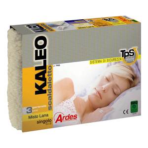 Couverture de lit en laine carrée Ardes KALEO Beige, couverture chauffante électrique modèle ARTK83 - Product Image 1