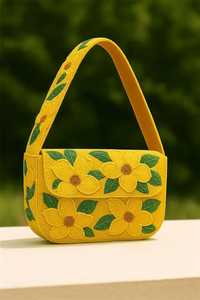 Multicolor Glass Beaded Handmade <b>Bag</b> Indian Handicraft MS Handicraft Brand Casual Handheld <b>Baguette</b> <b>Bag</b> with Handle - Product Image 4