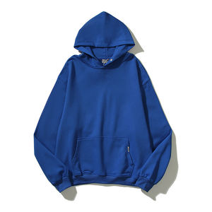 Sweat-shirt à capuche unisexe en coton 100% de haute qualité avec logo personnalisé, impression et broderie, pour l'hiver, OEM - Product Image 1