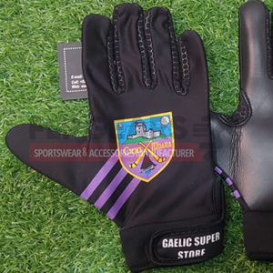 Gants de football américain personnalisés avec logo imprimé, tissu personnalisé, confortables, unisexes, haute qualité, prix raisonnables, toutes tailles, paire - Product Image 2