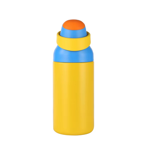 Garrafa de Água Esportiva de Aço Inoxidável 550ml com Isolamento a Vácuo e Canudo, Copo com Alça, Atacado - Product Image 6