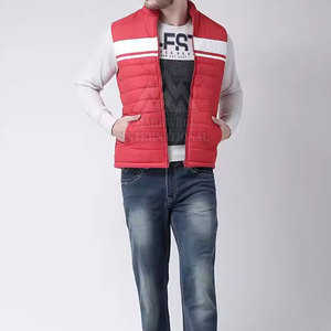 OEM Service Design Your Own Men Puffer Winter <b>Vest</b> High Quality Fashion Wear Puffer Winter <b>Vest</b> - Product Image 4