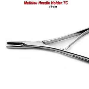 Meilleure vente orthodontique Mathieu porte-aiguille manuel Source d'alimentation TC hémostat Instruments chirurgicaux dentaires - Product Image 4