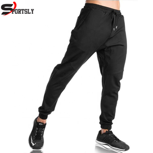 Trouser Men 100% Cotton Wholesales Screen Printing Logo <b>Pants</b> Free Design Apparel Trouser For Men - Product Image 4