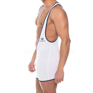 ชุดยูนิฟอร์มมวยปล้ำผ้าเนื้อนุ่มราคาส่ง ใส่สบาย เคลื่อนไหวง่าย เหมาะสำหรับยิมและการแข่งขัน - Product Image 4