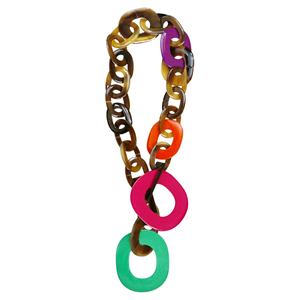 Collier artisanal en corne de buffle Collier en corne de buffle naturel authentique Produit indien fait à la main - Product Image 3