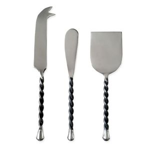 Metal Cutlery With Rattan Handle <b>Set</b> for Hotel Kitchenware & Restaurants <b>Cheese</b> Tool High Selling <b>Cheese</b> <b>Set</b> or <b>Cheese</b> Spreader - Product Image 6