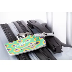 Étiquette CreaFelt Tag pour bagages, durable et promotionnelle, pour sacs fourre-tout - Product Image 2