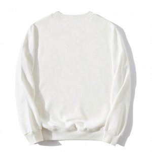 Sweat à capuche uni et lourd de haute qualité sweats à col rond avec logo personnalisé OEM grande taille sweats à capuche pour hommes et femmes - Product Image 3