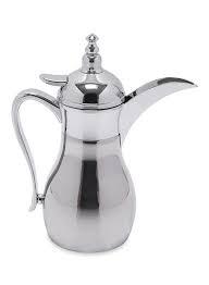Stainless Steel Dallah Flask <b>Arabic</b> Brass Coffee Pot Dallah <b>Arabic</b> Brass Metal Turkish Dallah Coffee Pot - Product Image 2