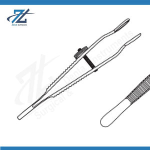 Pinzas Manuales de Alta Calidad para Cistos Tarsales, 89 mm, Extremos de Acero Inoxidable, Instrumentos Quirúrgicos con Certificación CE, Uso en Cirugía General - Product Image 2