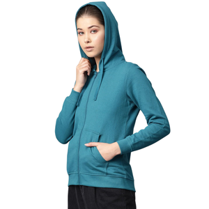 Sweatshirt à capuche d'hiver pour femmes Fabricant de coton épais à manches longues Pullover chaud Casual Fashion Sweatshirt Comfortable OEM Bulk - Product Image 1