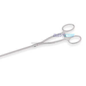 Porte-aiguilles manuel à mâchoires droites revêtues de TC, avec verrouillage, tige de 5 mm, longueur de travail de 6,5'' (16,5 cm), acier inoxydable, 11,65'' (29,6 cm) - Product Image 3