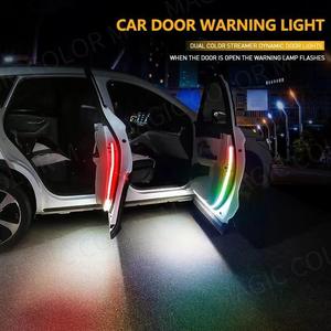 Lumière de nuit pour porte de voiture LED 12V, nouvel accessoire automobile, lampe d'ambiance pour la décoration et la sécurité - Product Image 4