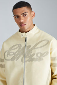 Veste en cuir de haute qualité pour homme, pièce de garde-robe polyvalente avec un toucher doux, style contemporain et décontracté, vestes d'hiver en vente - Product Image 4