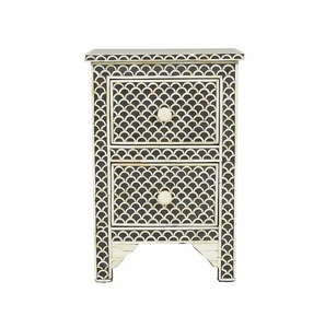 Mesa Auxiliar Moderna con Incrustaciones de Hueso y Detalles de Ágata, Hecha a Mano por Proveedor Indio - Product Image 6