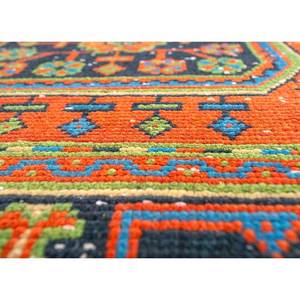 Vintage Large Area Hand Knotted Wool Rug Red & Orange Geometric Pattern for Home Living Room Rectangle Hallway <b>Carpet</b>-Pae-2505 - Product Image 3