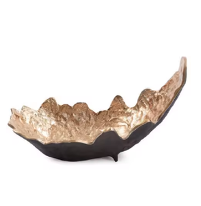 Lujoso tres platos adjuntos Bandejas decorativas de metal para servir para el hogar Cocina Hoteles Restaurantes Decoración Suministro de servicio premium - Product Image 4