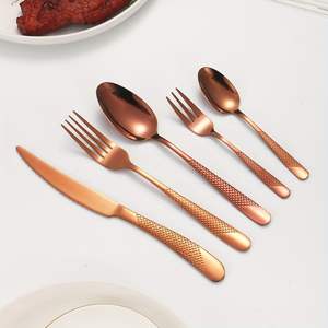 Juego de Cubiertos de Acero Inoxidable de Alta Gama, Estilo Real, Ecológico, Apto para Lavavajillas, Diseñado para Comidas Elegantes, Peso Equilibrado - Product Image 2