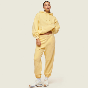 กางเกงผ้าฝ้ายถักสำหรับผู้หญิงกางเกงวิ่งผ้าฝ้าย100% กางเกงผู้หญิงแบบลำลองใส่สบายมีบริการ OEM - Product Image 4