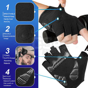 ถุงมือปั่นจักรยานสไตล์ต่างๆถุงมือปั่นจักรยานดีไซน์ใหม่ - Product Image 2